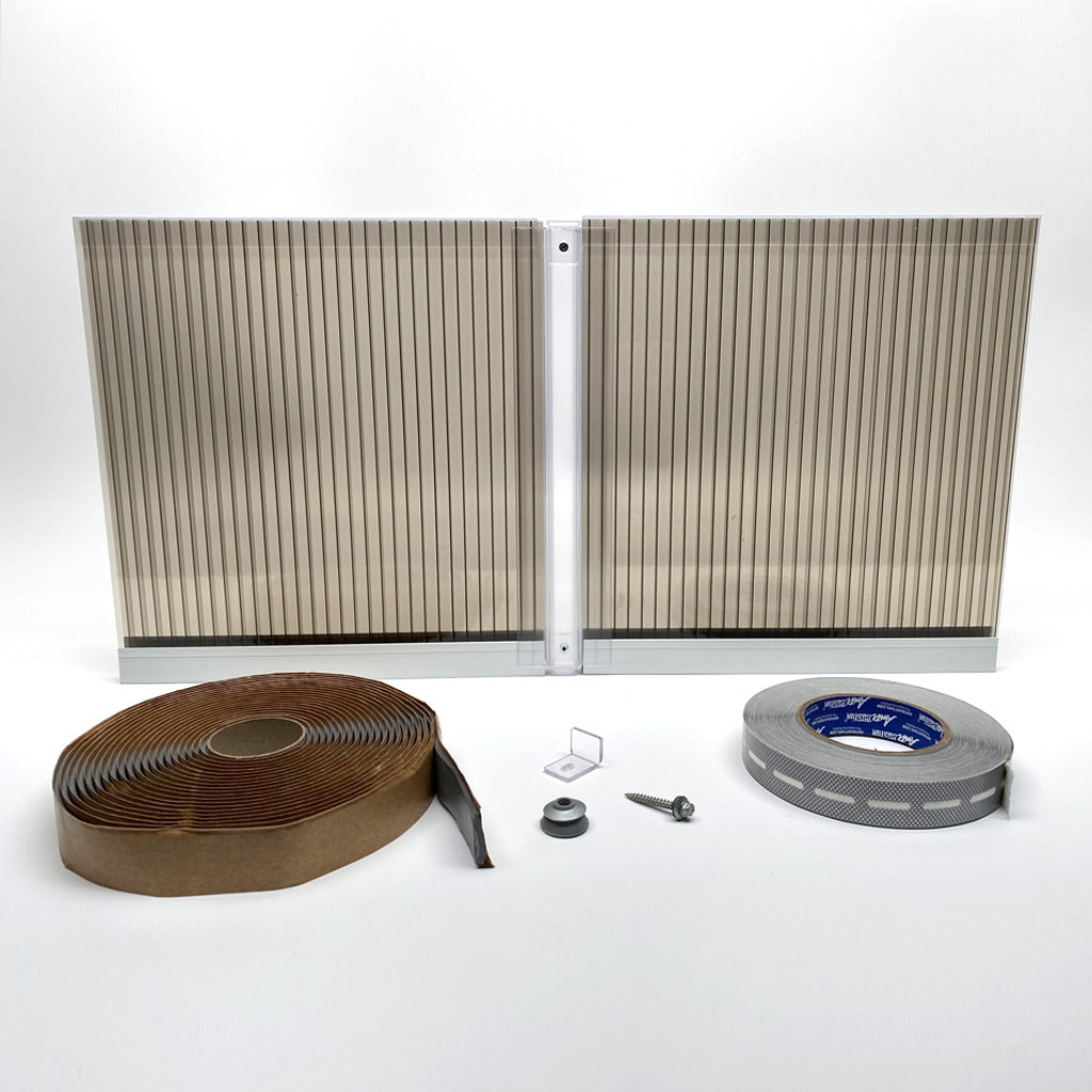 Polycarbonate Multiwall Panels and Systems - 16MM thickness C/W Aluminum or PC Profiles