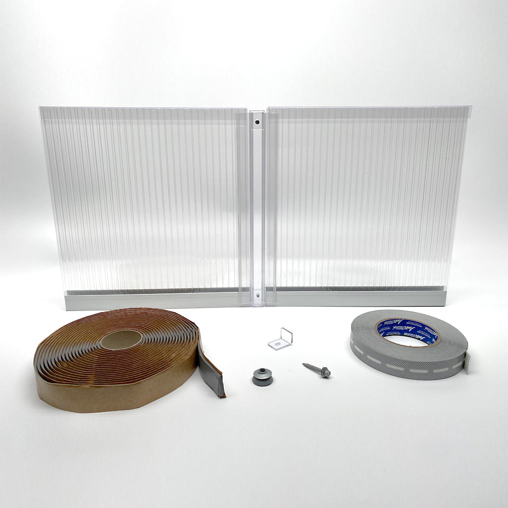 Polycarbonate Multiwall Panels and Systems - 10MM thickness C/W Aluminum or PC Profiles