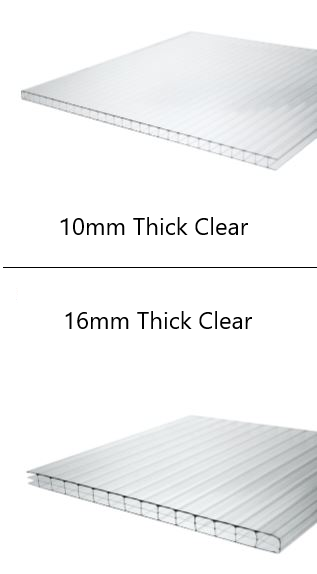 DIY Build Your Own - 10MM Polycarbonate Multiwall Sheets